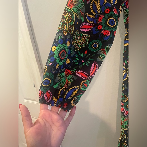 Rusttydust Bohemian Print Dress Size M NWT - Picture 10 of 11